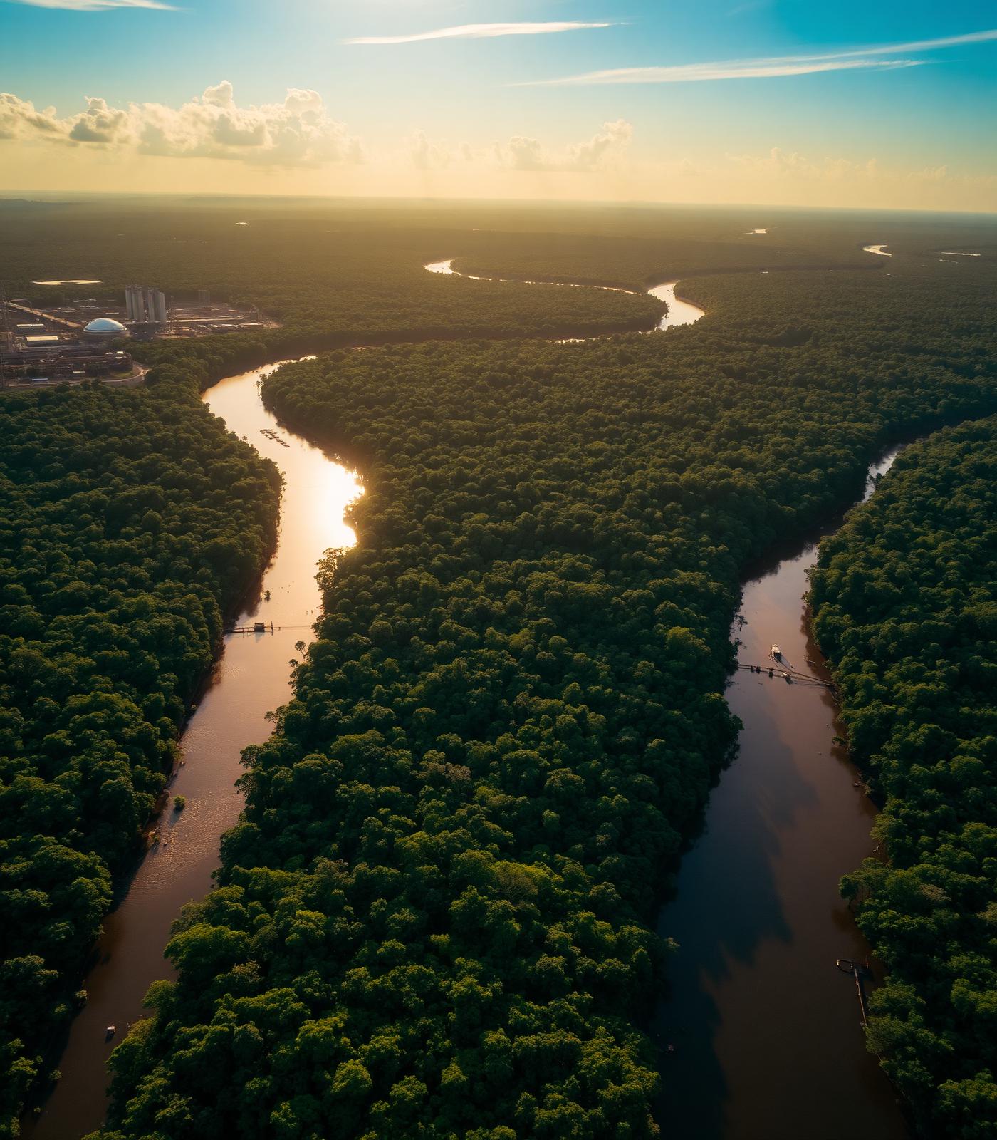 Elementum development activity in Guyana.